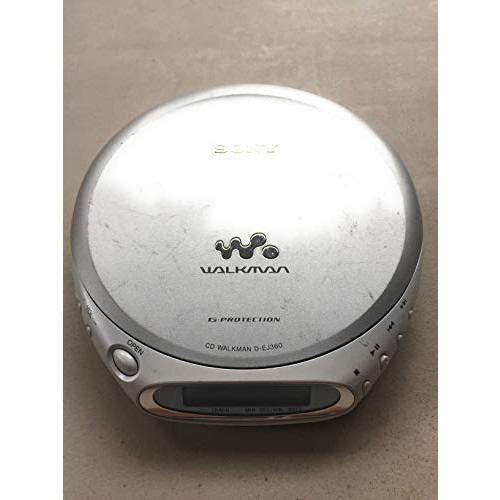 Sony D-EJ360 CD Walkman with CD-R/RW Playback Color Silver by Sony
