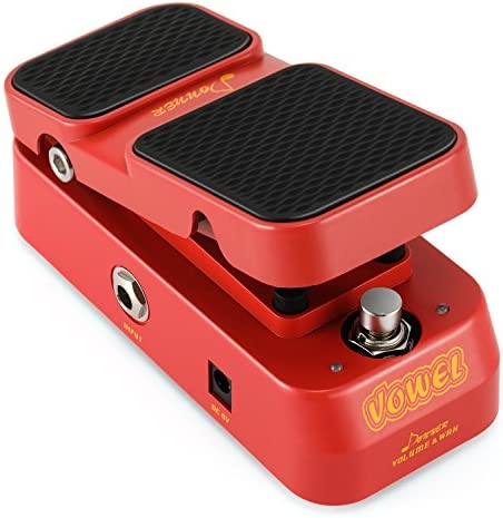 Donner 2 in 1 Vowel Mini Active Wah Volume Effect Guitar Pedal