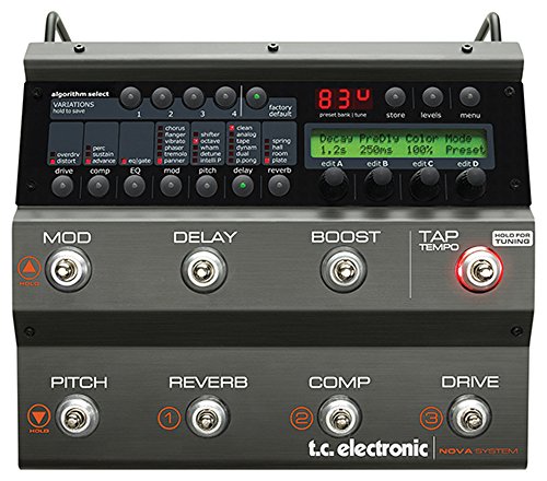 TC Electronic Nova System Floor Based Analog Overdrive/Distortion with G-System Effects and Dynamics Processing