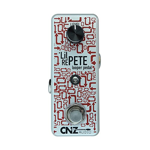 CNZ Audio Lil Re-Pete Looper Guitar Effects Pedal, True Bypass