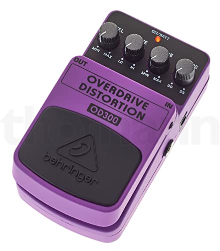 Behringer OVERDRIVE/DISTORTION OD300 2-Mode Overdrive/Distortion Effects Pedal