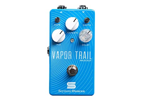 Seymour Duncan Electric Guitar Multi Effect, Silver, Small Medium Large X-Large 2X-Large (Vapor Trail Analog Delay Pedal)