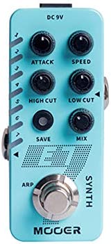 MOOER R7 Reverb 7 Different, Rich and Classic Reverb Types from the Church to Cave Reverb in a Compact Metal Shell with High Cut, Low Cut, Trail On Functionu2026
