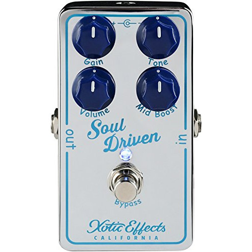 Xotic Effects Soul Driven Boost & Overdrive Effects Pedal
