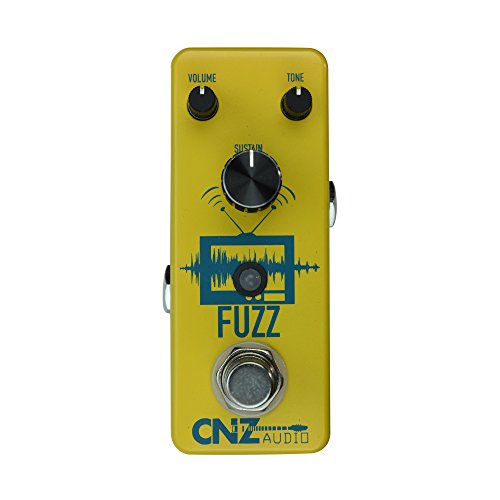 CNZ Audio Fuzz Guitar Effects Pedal, True Bypass