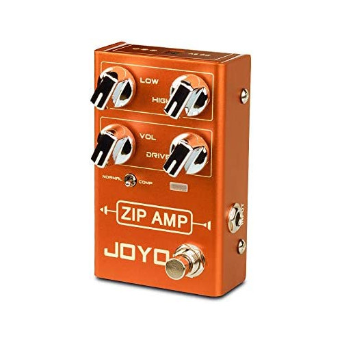 JOYO R-03 UZI Distortion Pedal Guitar Effect Pedal for Heavy Metal Music High Gain Distortion for Electric Guitar with BIAS Knob True Bypass