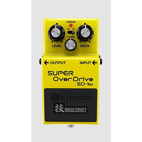 Boss SD-1W Super Overdrive Waza Craft Guitar Effects Pedal
