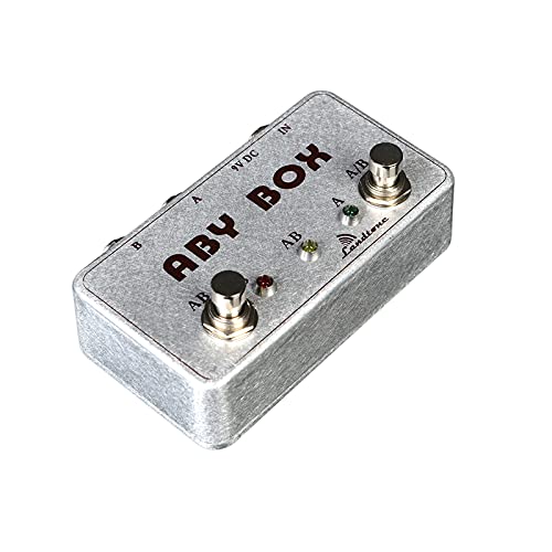 New Hand Made ABY Switch Box For Effects Pedal-True Bypass- Amp/guitar AB