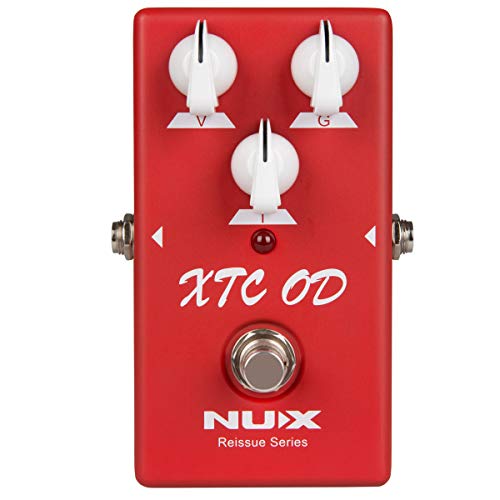 NUX XTC OD Guitar Effect Pedal overdrive effect rich harmonics and fast response