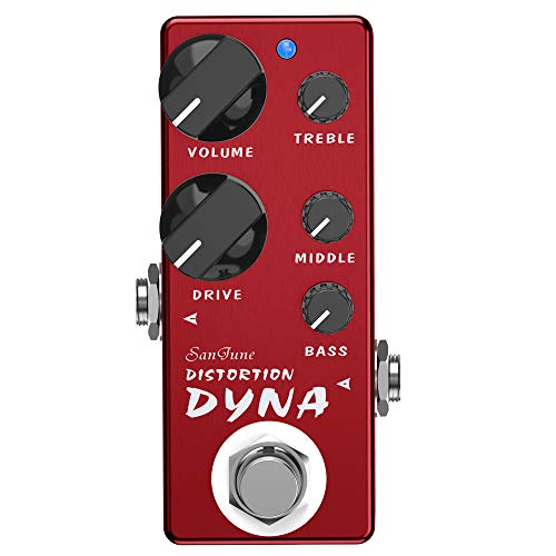 SanJune DYNA Distortion Guitar Effects Pedal Mini Size
