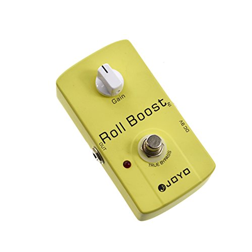 JOYO JF-38 Roll Boost Guitar Effect Pedal - True Bypass, DC 9V and Battery Supported