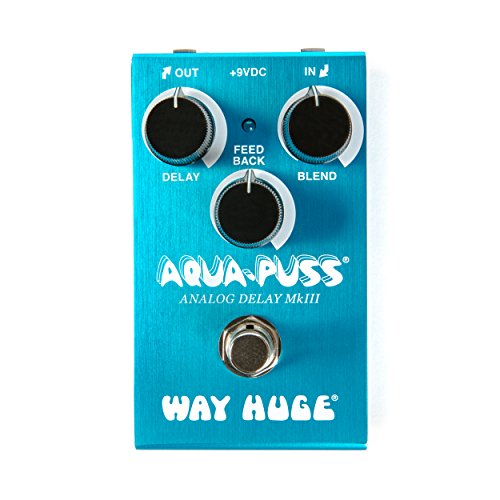 Way Huge Smalls Aqua-Puss Analog Delay Guitar Effects Pedal (WM71)