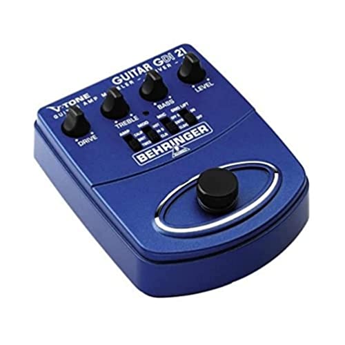 Behringer V-TONE GUITAR DRIVER DI GDI21 Guitar Amp Modeler/Direct Recording Preamp/DI Box