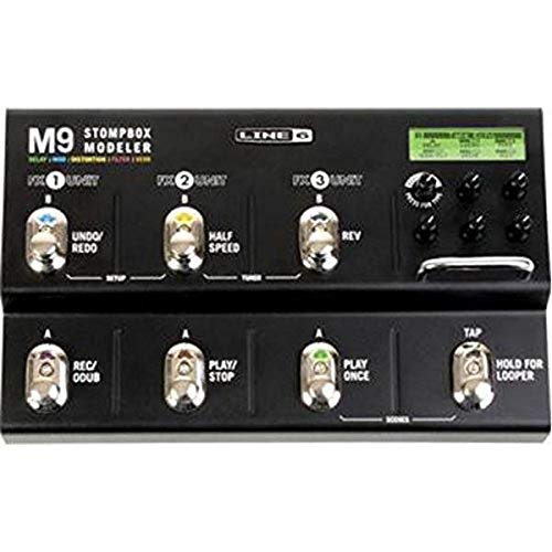 Line 6 M9 Stompbox Modeler Guitar Multi Effects Pedal,Black