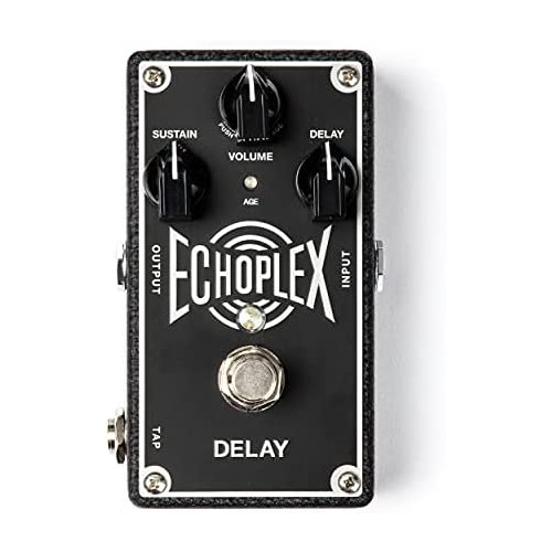 Dunlop EP103 Echoplex Delay Guitar Effects Pedal, Black