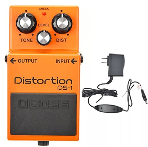 Boss DS-1 Distortion and Boss PSA-120S2 Power Supply