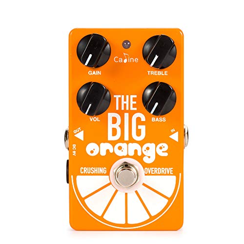 Caline Electric Crushing Overdrive Multi Distortion Guitar Effect Pedals 9V DC The Big Orange Engineering Pedals Acoustic Guitar Bass Reverb True Bypass CP-54