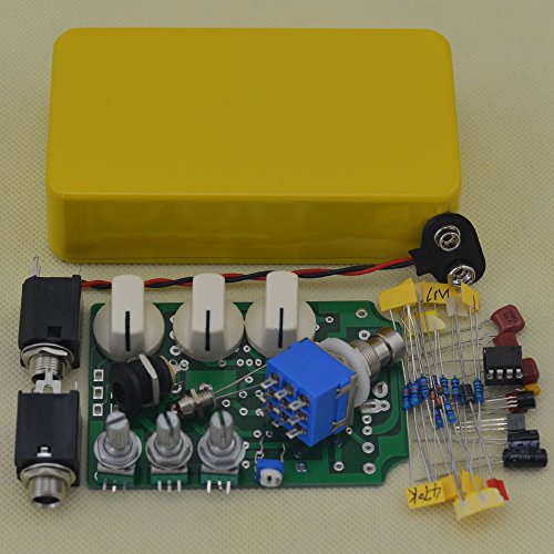 TTONE DIY Overdrive Guitar Pedal Effect Pedals Electric Effects Kit Yellow OD-1