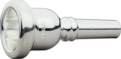 Schilke Standard Large Shank Trombone Mouthpiece in Silver 58 Silver