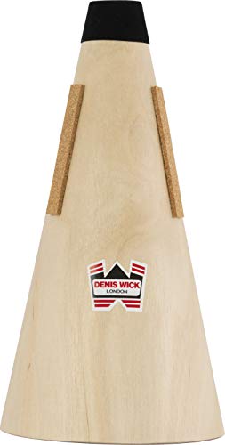 Denis Wick DW5554 Wooden Straight Mute for French Horn,Tan