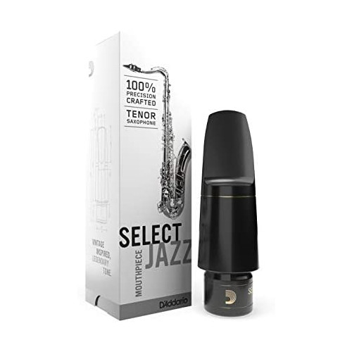 Du2019Addario Woodwinds Select Jazz Tenor Saxophone Mouthpiece, D6M (MKS-D6M)