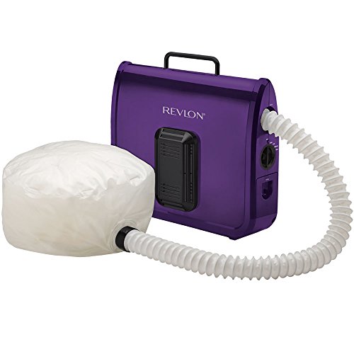 REVLON Ionic Soft Bonnet Hair Dryer, Purple/White, 1 Count