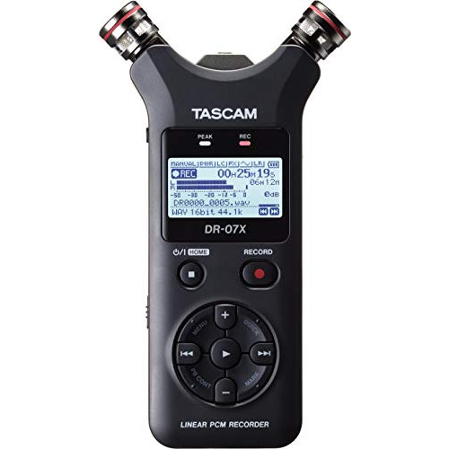 TASCAM 《다스카무》 - USB 오디오 인터페이스 탑재 스테레오 리니어PCM레코더 DR-07X
