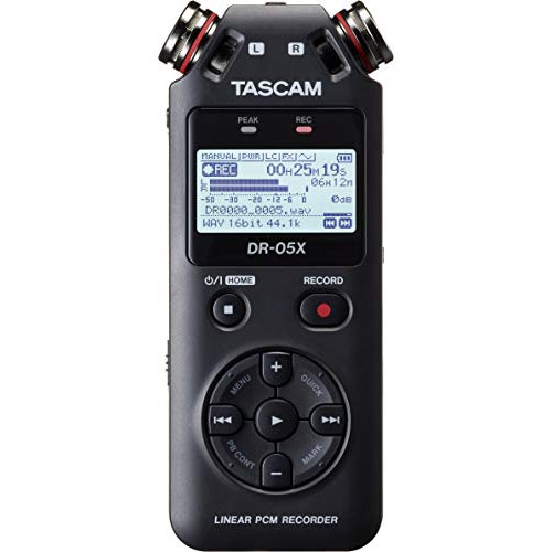 TASCAM 《다스카무》 - USB 오디오 인터페이스 탑재 스테레오 리니어PCM레코더 DR-05X