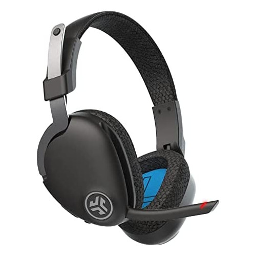 JLab Go Work Wireless Headsets with Microphone - 45+ Playtime PC Bluetooth Headset and Multipoint Connect to Laptop Computer and Mobile - Wired or Wireless Headphones with Microphone