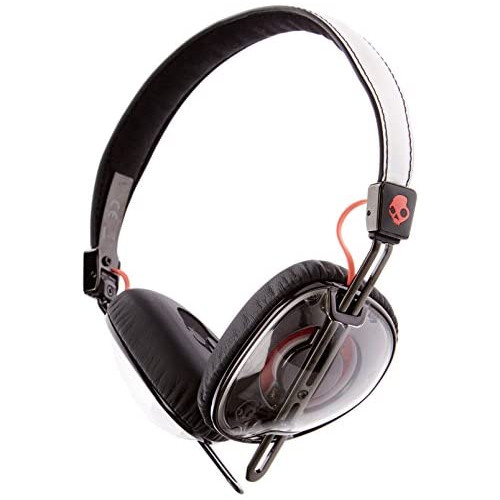 Skullcandy S5AVHX-461 Knockout Womens On-Ear Headphones with Mic & Remote, Mash-Up/Multi/Coral