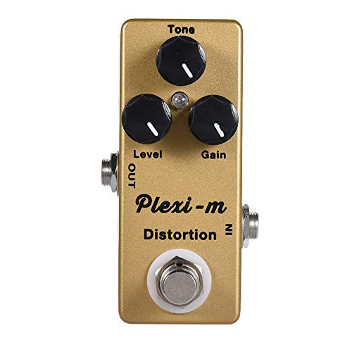 Mosky Plexi-m Guitar Distortion Mini Effect Pedal with True Bypass Switch