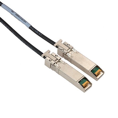Amphenol SF-NDCCGF28GB-000.5M SFP28 Direct Attach Cable, 25 Gb Ethernet, 30 AWG Passive Copper, 0.5 m