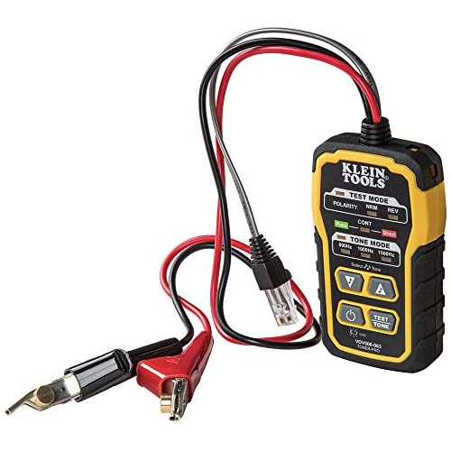 Klein Tools VDV500-063 Wire Tracer Tone Generator, Toner-Pro, Phone (RJ11 and RJ12), Data (RJ45) Coax and Other Non-Energized Wire Tracer