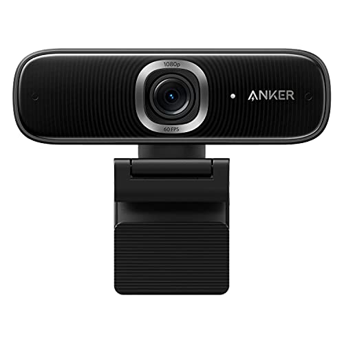 Anker PowerConf C300 웹카메라 AI기능 탑재 풀 HD 모션 tracking 고속 오토 포커스 1080p 노이즈 리덕션 게인 콘트롤 화각조정 기능 프라이버시 커버 Zoom인증