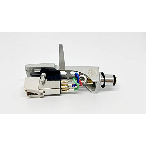 Silver Headshell, mount, AT3600 cartridge and Conical stylus, needle for Sansui FR-D4, SR-737, SR-838, FR-D35, SR-525, SR-929, SR-636, SR-717, SR-333, SR-535, FR-3080