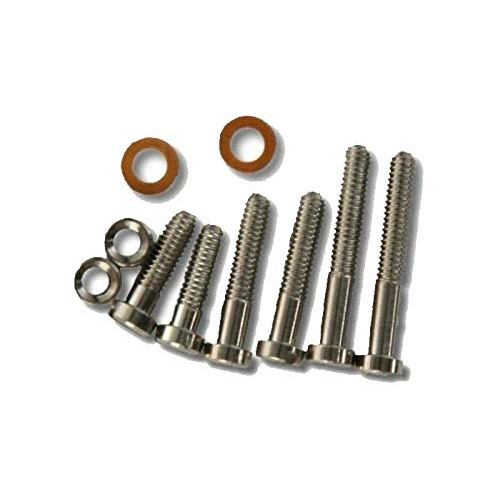 Aluminum Turntable Headshell Cartridge Mounting Screws Nuts & Washers M2.5 10mm 14mm 18mm
