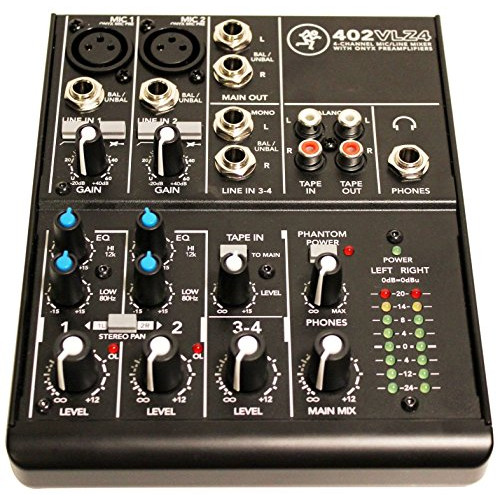 【병행수입품】Mackie 402-VLZ3 Premium 4-Channel Ultra-Compact Mixer