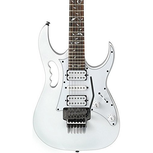 Ibanez JEMJRWH Steve Vai Signature 6-String Electric Guitar - White [병행수입품]