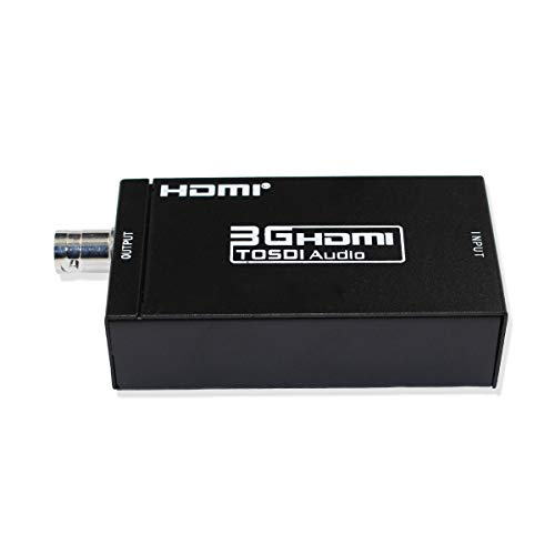Mini 3G HDMI to SDI Converter Adapter HD to BNC SDI/HD-SDI/3G-SDI 1080P Multimedia HD Video Converter Portable Mini Size