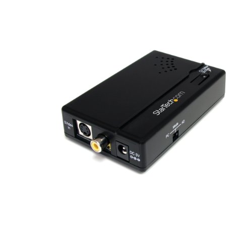 StarTech.com VID2HDCON Composite and S-Video to HDMI Converter with Audio