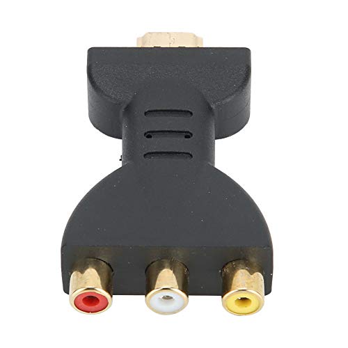HDMI to AV Adapter -HDMI to RGB for Component Converter 1080P Audio and Video Synchronization Adapter