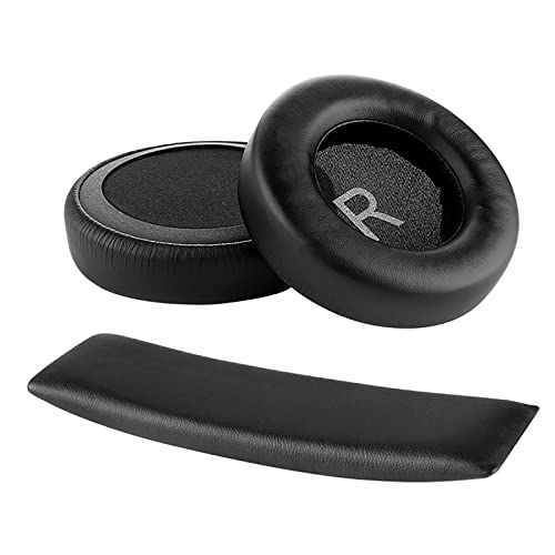 Geekria 이어 패드 + 헤드 밴드 AKG K845BT K845 K545 헤드셋 등대응 교환용 헤드폰 쿠션 세트 earpad+headband Black
