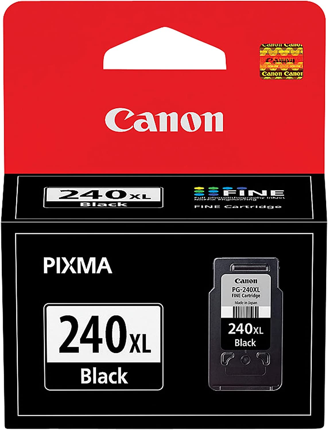 Canon PG-240 XL 블랙 잉크 카트리지 프린터 MG2120, MG3120, MG4120, MX512, MX432, MX372, MX522, MX452, MG3520, MG3620, MX472, MX532, TS5120