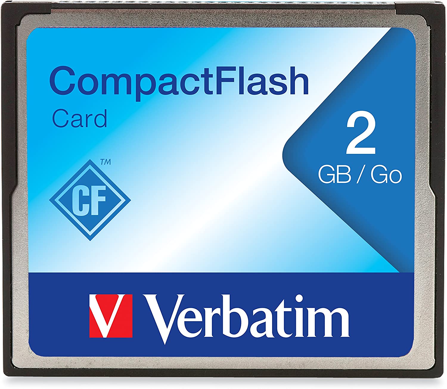 버바팀 2GB 콤팩트 플래시 메모리 카드 블랙 모델 번호: 47012