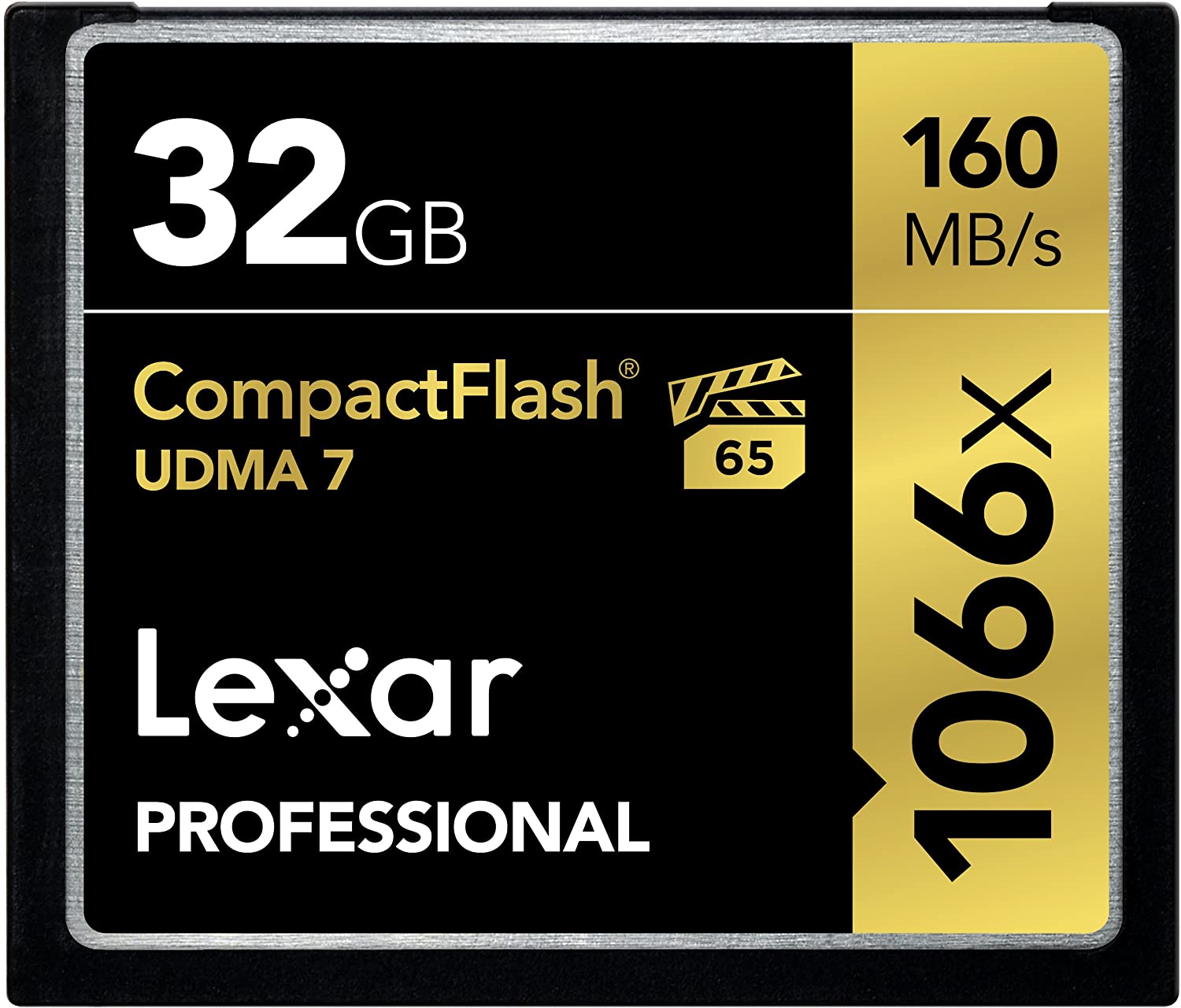 렉사 프로페셔널 1066x32GB VPG-65 콤팩트 플래시 카드 LCF32GCRBNA1066