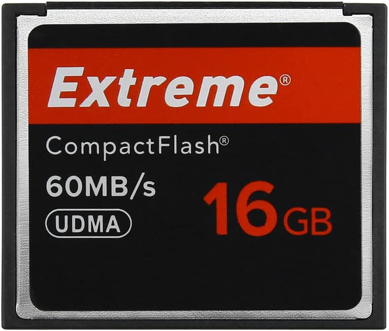 Extreme 16GB 콤팩트 플래시 메모리 카드 UDMA 속도 최대 60MB/s SLR 카메라 CF