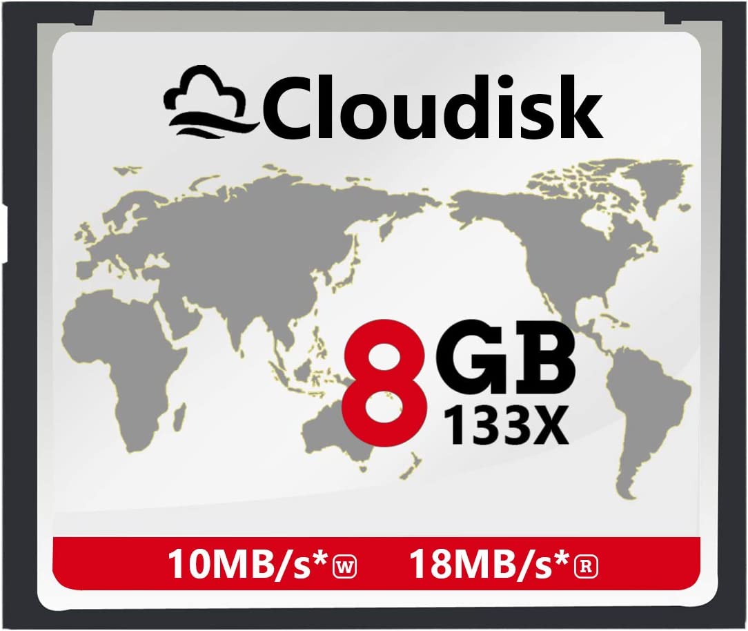 Cloudisk 콤팩트 플래시 8GB CF 카드 메모리 고속 8G DSLR용 카메라