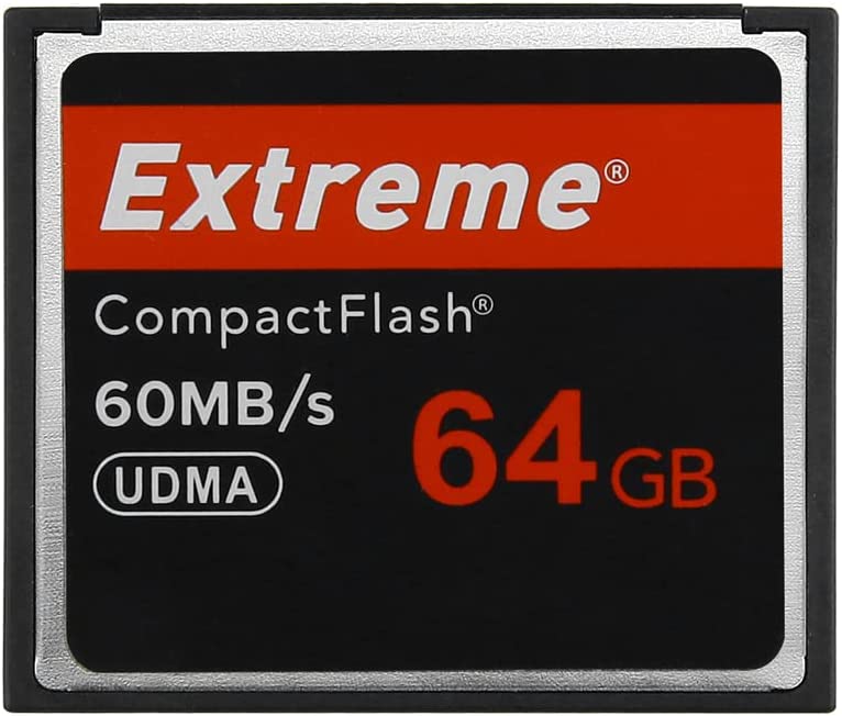Extreme Pro 64GB 콤팩트 플래시 메모리 카드 UDMA 속도 최대 60MB/s SLR 카메라 CF