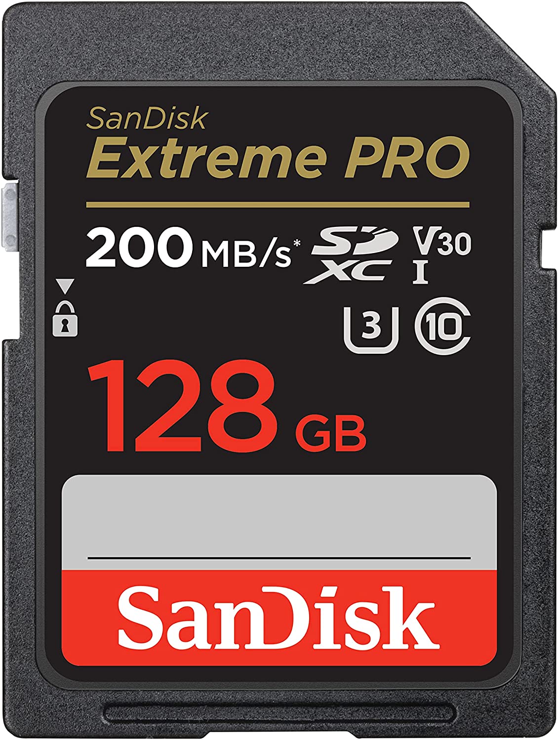 SanDisk 128GB Extreme PROSDXC UHS-I 메모리 카드 - C10 U3 V30 4K UHD SD SDSDXXD-128G-GN4인