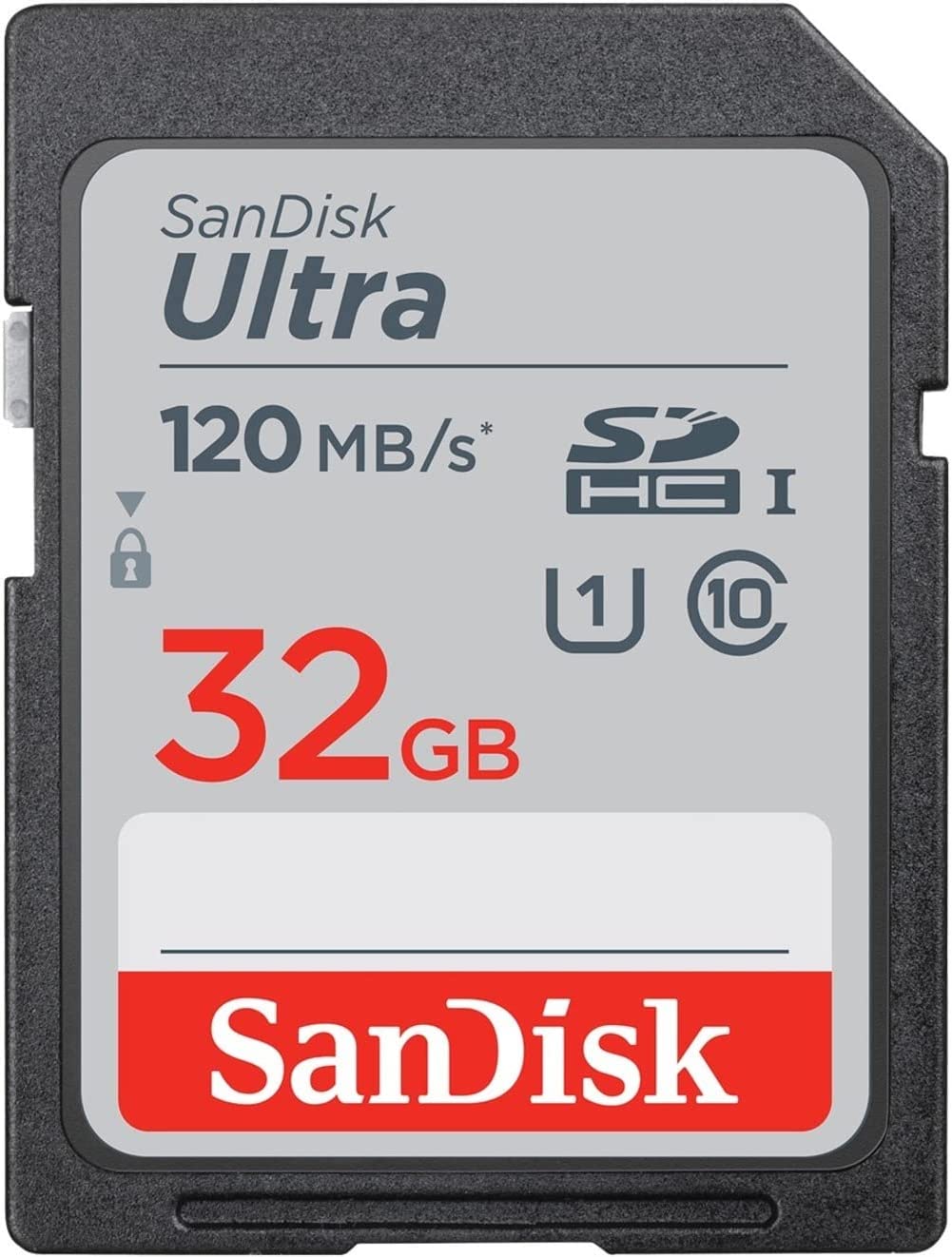 SanDisk 32GB Ultra SDHC UHS-I 메모리 카드 - 120MB/s, C10, U1, 풀 HD, SD 카드 - SDSDUN4-032G-GN6인